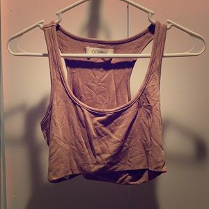 Mauve crop top